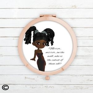 Funny Motivational Compact Mirrors